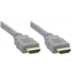 Кабель мультимедійний HDMI to HDMI 1.0m v.2.0 grey REAL-EL (EL123500045)