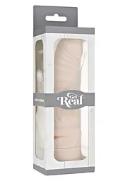Вібратор Get Real Mini Classic G-spot 18.2 см (тілесний) - мініатюра 7