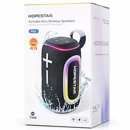 Bluetooth колонка P62 20W Black Hopestar teh0029756 - мініатюра 3