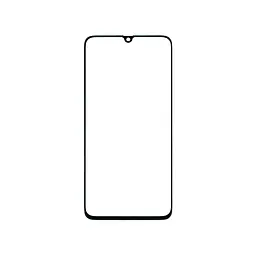 Скло корпусу з рамкою для Samsung A70 A705 чорний