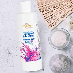 Лубрикант и массажный гель MyLove Aroma Series Bubble Gum 300 мл - миниатюра 3