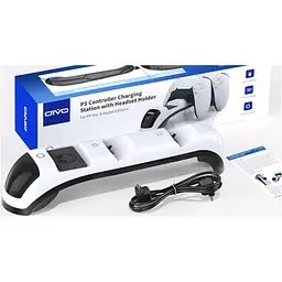 Зарядна станція Oivo IV-P5252 для DualSense PS5 [137095] - мініатюра 4