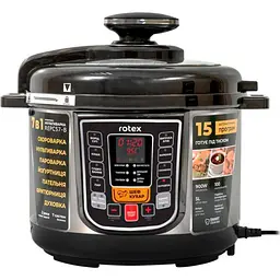 Мультиварка-скороварка Rotex REPC57-B [89422] - мініатюра 1