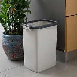 Відро для сміття MBM My Home 12 л сіре (BIN-02 12L GRAY) - мініатюра 5