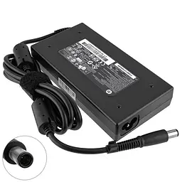 Блок живлення для ноутбука HP 19.5V, 6.15A, 120W, 7.4x5.0-PIN, 3pin, black (без кабеля) - мініатюра 2