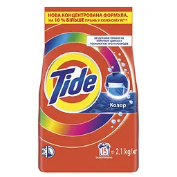 Пральний порошок Tide Color 2.1 кг (8006530172301) - мініатюра 2