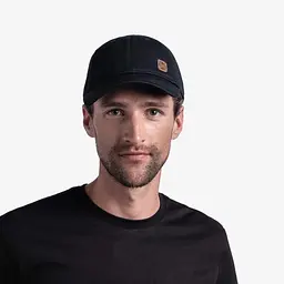 Кепка Buff Baseball Cap Solid Black (1033-BU 117197.999.10.00) - мініатюра 5