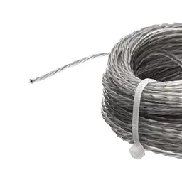 Жилка для тримера "Кручений квадрат з кордом" 2 мм Polax 15 м (70-084) - мініатюра 6