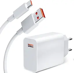 Зарядний пристрій PD Xiaomi 33 W + кабель Type-C комплект набір - мініатюра 4