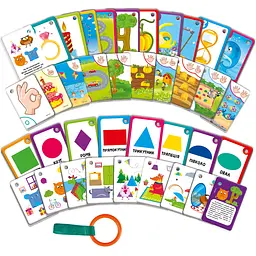 Картки на ремені Vladi Toys Цифри та фігури укр. мова (VT2000-11) - мініатюра 2