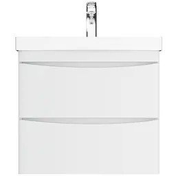 Тумба підвісна AM.PM Like 65 см з умивальником (M80-FHX0652-WC0652-38)
