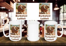 Чашка "Burbaloni Luliloli" 425 мл Салатова