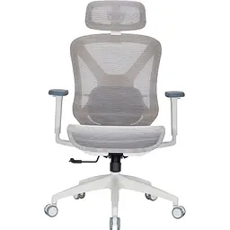 Крісло офісне Officepro Atlas OC630-W-LG-LG White/Light Gray (OC630-W-LG-LG)