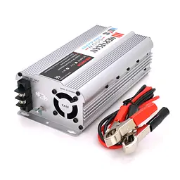 Інвертор напруги Mervesan MSI-60024, 24V/220V, 600W з модифікованою синусоїдою, 1 Shuko, затискачі - мініатюра 2