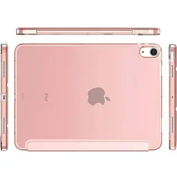 Чохол-книжка BeCover Tri Fold Hard для Apple iPad Air 4 10.9 2020/2021 Pink (709660) - мініатюра 5