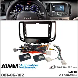 Перехідна рамка Infiniti G AWM 881-06-102 - мініатюра 9