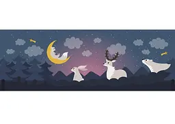 Нічник-проектор музичний Trousselier ReVOLUTION 2.0 Ліс (6040BL) - мініатюра 2
