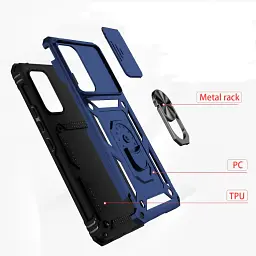 Панель BeCover Military для Samsung Galaxy A13 4G SM-A135 Blue (707394) - мініатюра 3