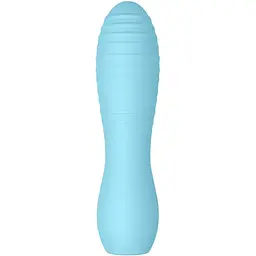 Вібратор Cuties Mini 10.8 см блакитний