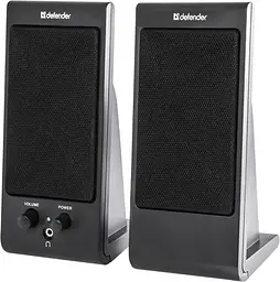 Акустична система 2.0 Defender SPK-170, 2Вт, чорна, пластик, USB