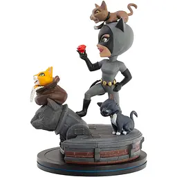 Колекційна  фігурка   Quantum Mechanix DC Comics Catwoman Жінка Кішка ДС комікс 12 см QM DC C 12 - мініатюра 5