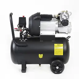 Компресор двоциліндровий Apro OFD-50MX 2,2кВт 416 л/хв 50 л 2 крана 30412 - мініатюра 5