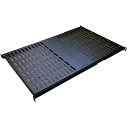 Полка 19" Eserver 1U глуб. 600 мм. (PS-1U-600-B)