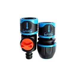 Коннектор для шланга Gruntek набор 1/2"-5/8"-3/4" (296292277)