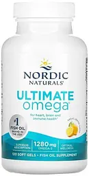 Риб'ячий жир Nordic Naturals Ultimate Omega 120 капсул Лимон