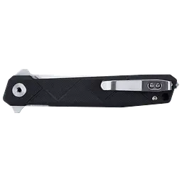 Ніж складаний туристичний Ruike P127-B, (9.1 см) 14C28N / G10 + steel 420 чорний - мініатюра 3