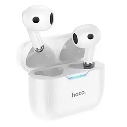 Бездротові навушники Hoco EW34 Full true wireless BT headset білі (6931474791030) - мініатюра 2