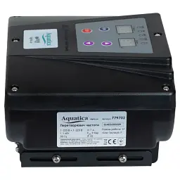 Перетворювач частоти 1~220В × 1~220В до 1.1кВт + датчик тиску AQUATICA (AVF-1.1M) (779702) - мініатюра 3