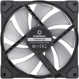 Вентилятор GameMax FN14A S5 Black (FN14A-S5) - мініатюра 5