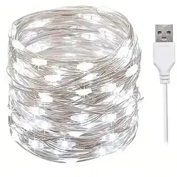 Гірлянда Sun Lamp крапля роси usb 200 led 20 м c USB для 5 v оптом біле світло