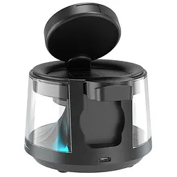 БЗП WIWU Wi-W039 Flow 5in1 wireless charger with Speaker  Night Light 15W Black - мініатюра 3