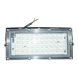 Світильник світлодіодний вуличний 50W, прожектор 50 LED, чорний, від мережі 220В - мініатюра 4