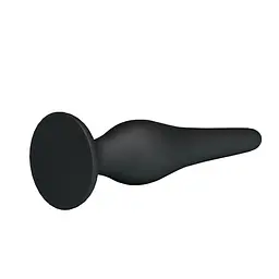 Набір анальних пробок Begginer's Mini Anal Kit 3 шт. (чорний) - мініатюра 3