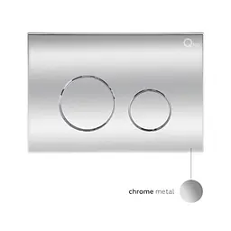 Набір Qtap інсталяція 3 в 1 Nest QT0133M425 з панеллю змиву круглої QT0111M11112CRM + унітаз з сидінням Jay QT07335176W - мініатюра 5