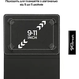 Чохол до планшета Armorstandart Silicone Hooks 10 Black (ARM59078) - мініатюра 4