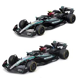 Автомодель Bburago Mercedes-AMG F1 W15 Performance 2024 1:43 (18-38208) - мініатюра 4