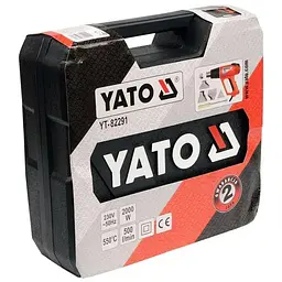 Фен технічний мережевий Yato 2000 Вт (YT-82291) - мініатюра 3