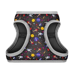 Шлея для собак WAUDOG Clothes з QR паспортом "NASA" XS4 (2917) - мініатюра 2