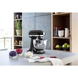 Планетарний міксер KitchenAid Artisan 4.8 л чорний (5KSM125EOB) - мініатюра 6