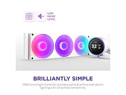 Водяне охолодження NZXT Kraken Elite 480 RGB (2024) White (RL-KR42E-W2) - мініатюра 6