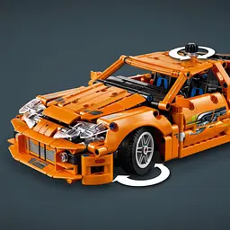 Конструктор LEGO Technic Fast and Furious Toyota Supra MK4, 810 деталей (42204) - мініатюра 6