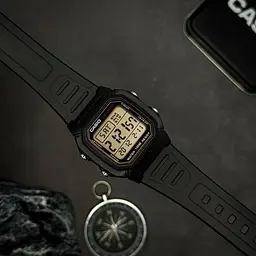 Чоловічий годинник Casio W-800HG-9A Чорний ( AT1141-0066 ) - мініатюра 3