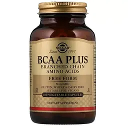 Амінокислоти BCAA плюс Solgar 100 капсул