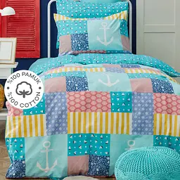 Постільна білизна Nautica Home - Patch ранфорс підлітковий - мініатюра 2