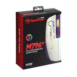 Миша MARVO Wireless Programmable Mouse M796W |2.4G/BT5.1, 1000-3200dpi| - мініатюра 2