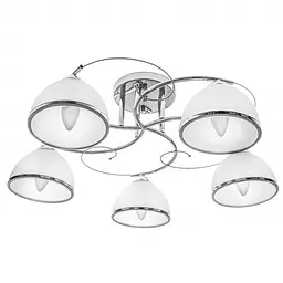 Люстра стельова Brille класична E27 60W CH (LK-600C/5)